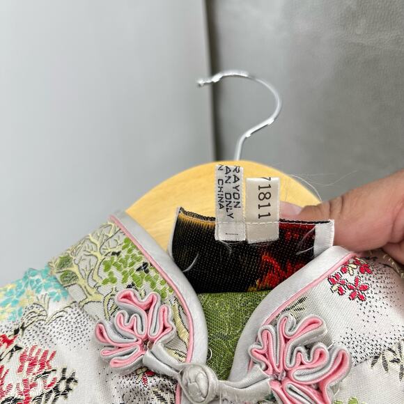 Vintage Peony Brand Dress Women's 32 US M Silver Knee Length Dress - Picture 8 of 11